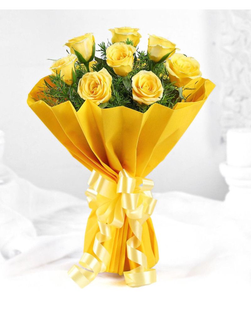 Yellow Roses Bouquet