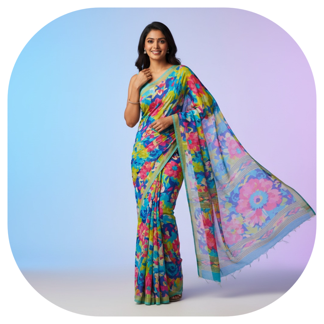 PRINTED SAREES